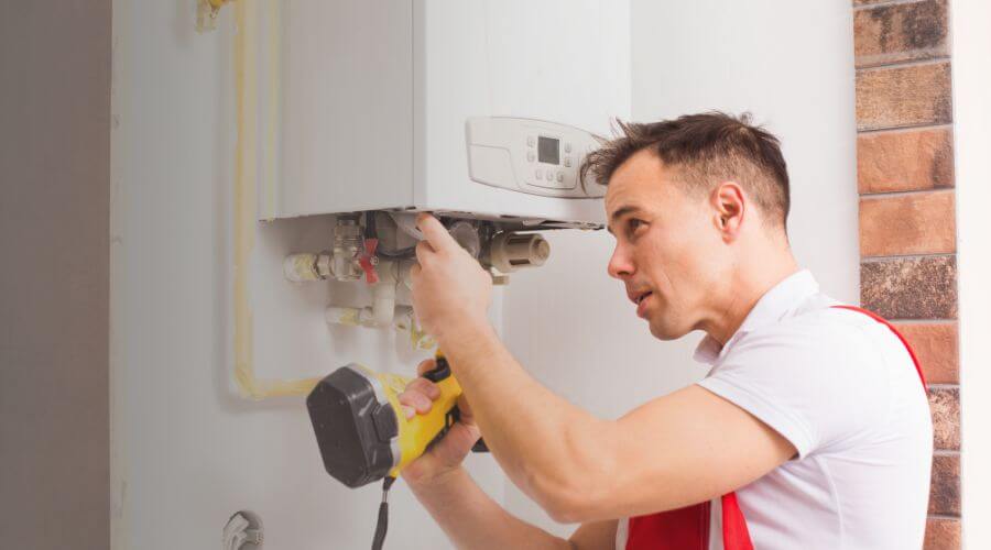 Local water heater installation in Langford, SD